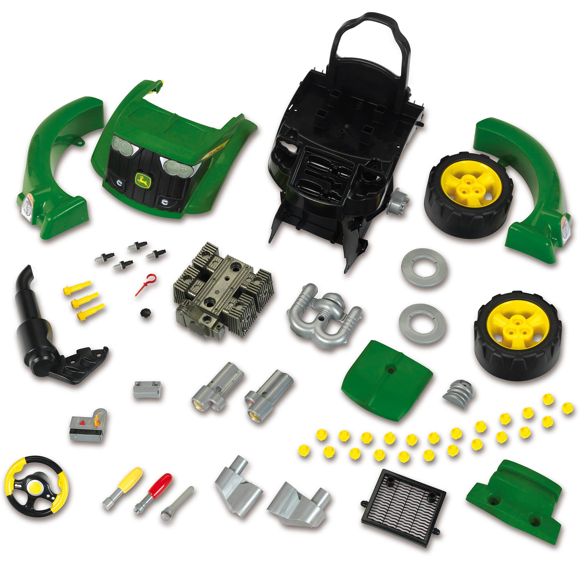 John Deere Tractor Engine Kid's Pretend Play Auto Toy